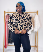 Leopard pullover