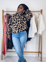 Leopard pullover